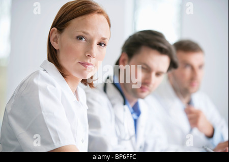 Porträt von einer Ärztin Stockfoto