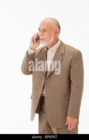 Porträt des älteren Menschen Stockfoto