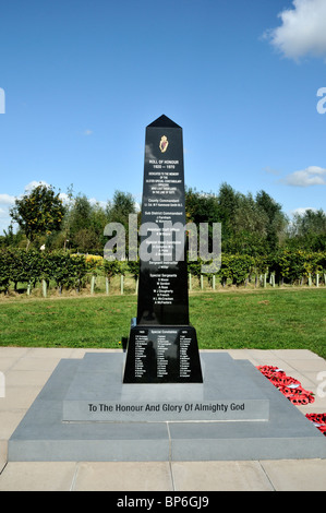 Denkmal für die Nordirland spezielle Constabulary am National Memorial Arboretum, Alrewas, England Stockfoto