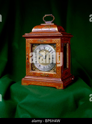 Englische Bracket-clock Stockfoto