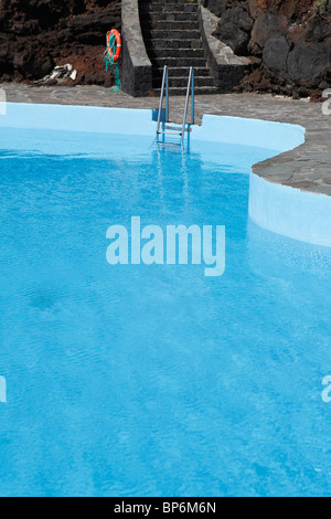 Detail eines Schwimmbades Stockfoto