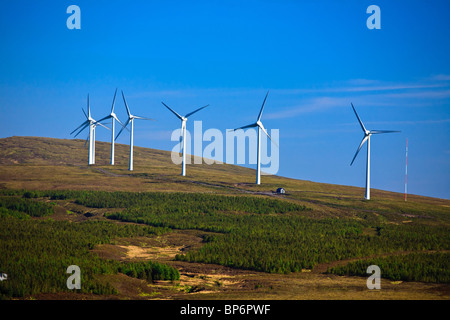 Windpark auf der Isle Of Skye Stockfoto