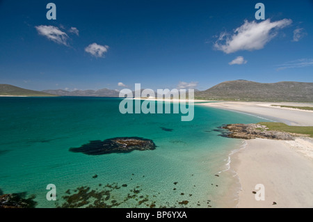 Traigh Sheileboist umfangreiche Sand und Strand, West Harris, äußeren Hebriden, westlichen Inseln Schottlands.  SCO 6335 Stockfoto