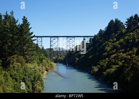 Mohaka Viadukt, Neuseeland Stockfoto