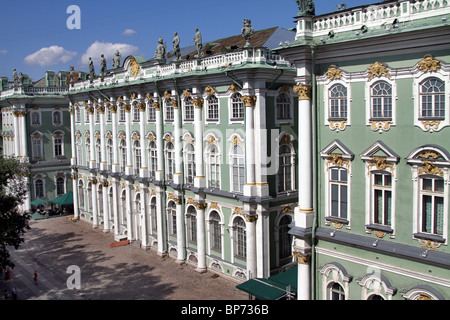 Die Einsiedelei, aka The Winterpalais in St. Petersburg, Russland Stockfoto