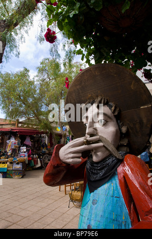 Outdoor-Basar touristische Souvenirläden in Old Town San Diego State Historic Park, San Diego, Kalifornien Stockfoto