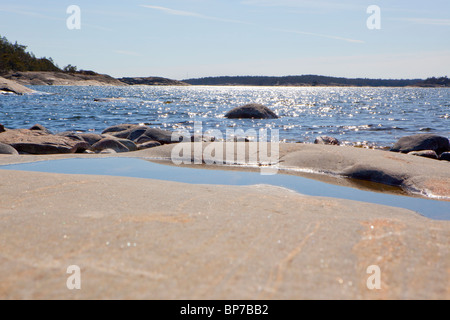 Porkkala Schären, Finnland Stockfoto