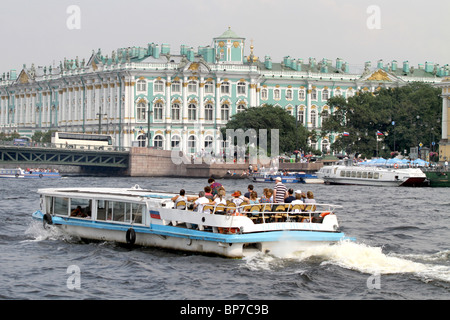 Die Einsiedelei, aka The Winterpalais in St. Petersburg, Russland Stockfoto