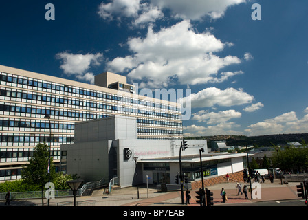 Sheffield Hallam University, Stadtcampus, Sheffield, South Yorkshire, England. Stockfoto