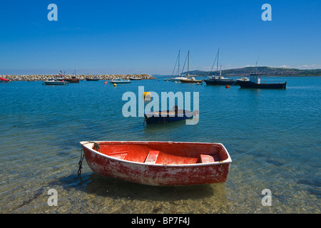 Rhos auf Meer, Colwyn Bay, Strand, Meer, North Wales, UK Stockfoto