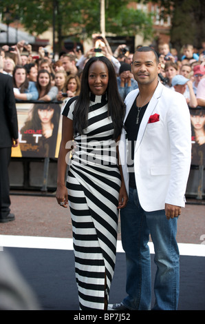 Angelica Bell besucht die Gala-Premiere von "Salz" unter der Regie von Phillip Noyce im Empire Leicester Square am 16. August 2010 London Stockfoto