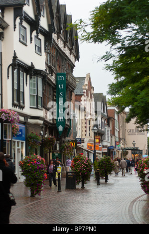 Stafford High street Stockfoto