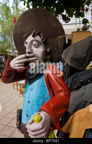 Outdoor-Basar touristische Souvenirläden in Old Town San Diego State Historic Park, San Diego, Kalifornien Stockfoto