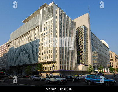 Hauptsitz der internationalen Bank für Wiederaufbau und Entwicklung (IBRD), Weltbank, Washington, D.C., USA Stockfoto