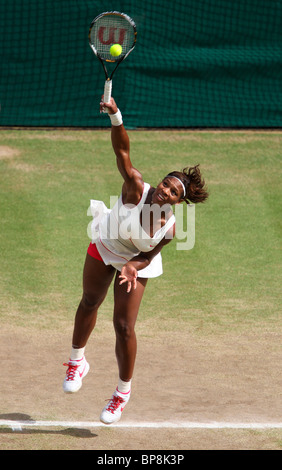 Serena Williams (USA) an der 2010 Wimbledon Championships Stockfoto