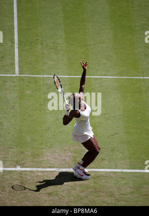 Serena Williams (USA) an der 2010 Wimbledon Championships Stockfoto