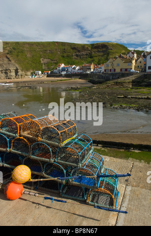 Staithes, North Yorkshire, England. Stockfoto