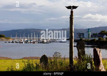 Segelboote Liegeplatz in der Marina am Portavadie, Argyll, Schottland Stockfoto