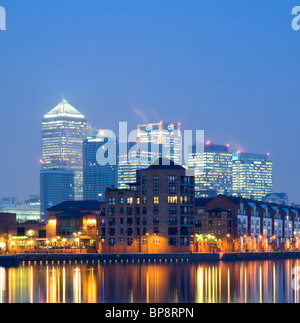 Das Greenland Dock, Surrey Quays, Rotherhithe, London SE16, Vereinigtes Königreich Stockfoto