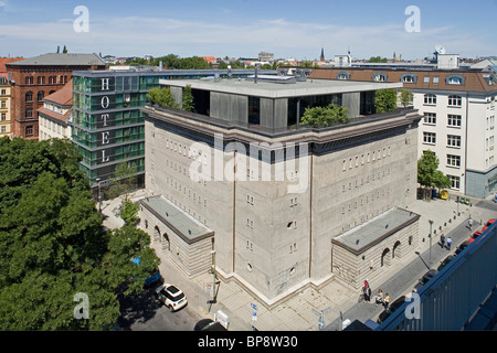 Der Bunker befindet sich in Berlin Mitte und ist ein privater Ausstellungsraum für die Sammlung zeitgenössischer Kunst von Christian Boros, Displays Stockfoto