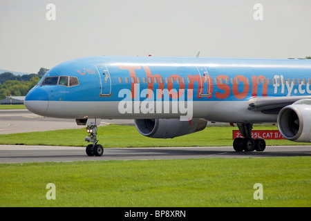 Boeing 757 Thomson TUI Stockfoto