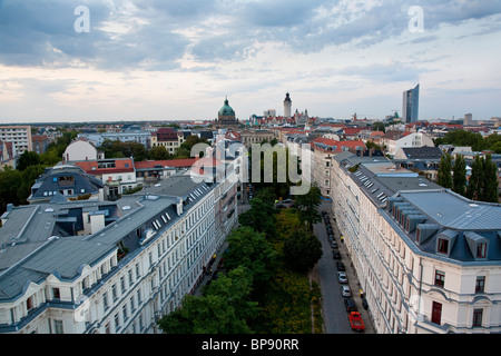 Stadtbild, Leipzig, Sachsen, Deutschland Stockfoto