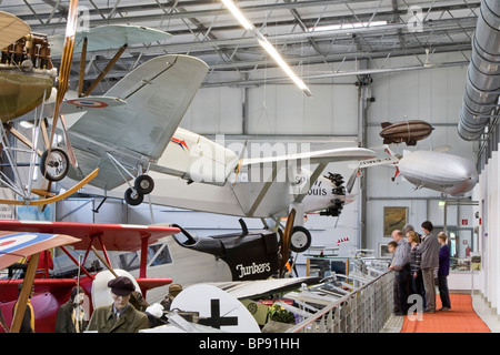 historische Flugzeuge, Luftfahrtmuseum, Luftfahrt-Museum Laatzen, Niedersachsen, Deutschland Stockfoto