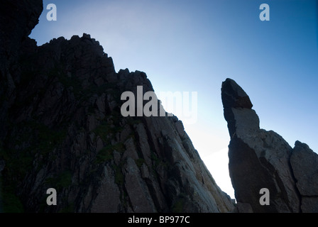 Nacken-Nadel auf großen Giebel, Lake District, Cumbria Stockfoto