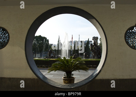 China, Suzhou. Bamboo Grove Hotel. Stockfoto