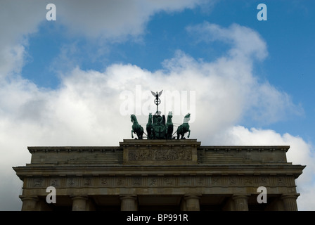 Brandenburger Tor Berlin Deutschland Stockfoto