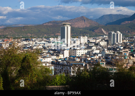 Moderne Stadt Lijiang, Provinz Yunnan, China Stockfoto