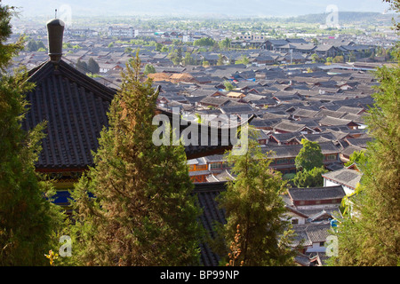 Mu Family Mansion, Altstadt, Lijiang, Provinz Yunnan, China Stockfoto