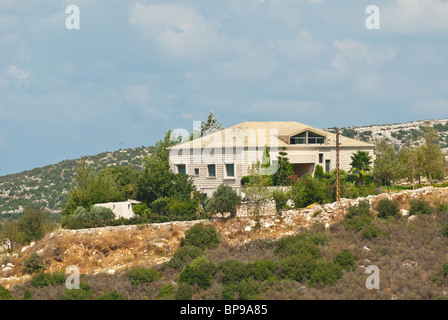 Haus in den Bergen Byblos Libanon Nahost Stockfoto