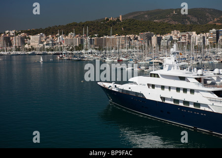 Bucht von Palma, Mallorca Stockfoto