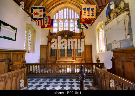 Rycote Kapelle Thame Oxfordshire mittelalterliche Kirche Stockfoto