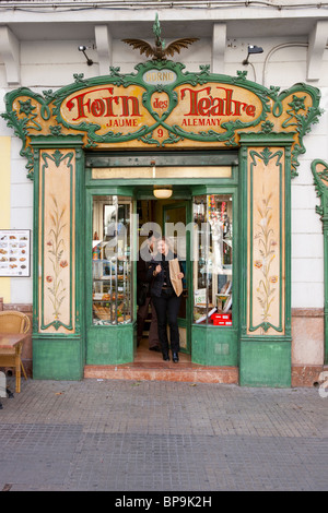 Forn des Teatre, Palma De Mallorca, Spanien Stockfoto