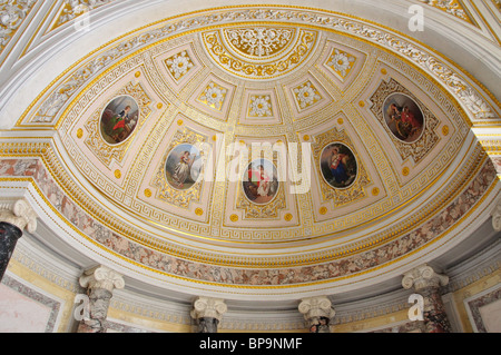 Nische im östlichen Teil des Pavillon Halle, Eremitage, Sankt Petersburg, nordwestlichen Region, Russland Stockfoto