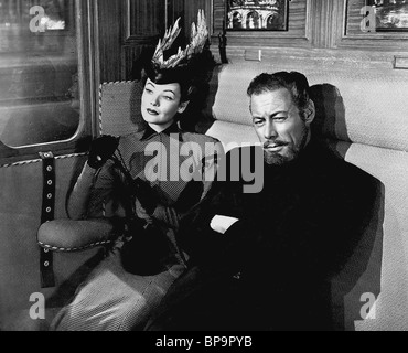 GENE TIERNEY, Rex Harrison, DER GEIST UND MRS MUIR, 1947 Stockfoto