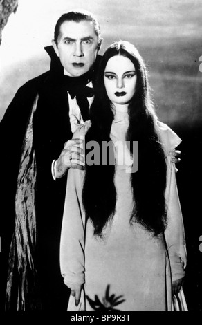 BELA LUGOSI, CAROL BORLAND, MARKIERUNG DER VAMPIR, 1935 Stockfoto