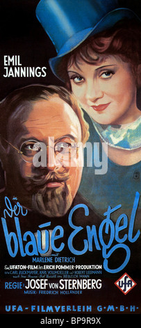 EMIL JANNINGS, Marlene Dietrich, DER BLAUE ENGEL, 1930 Stockfoto