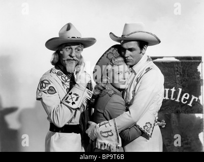 LOUIS CALHERN, BETTY HUTTON, Howard Keel, Annie ihre Waffe, 1950 ERHALTEN Stockfoto