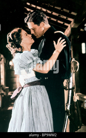 SHIRLEY TEMPLE, JOHN AGAR, Fort Apache, 1948 Stockfoto