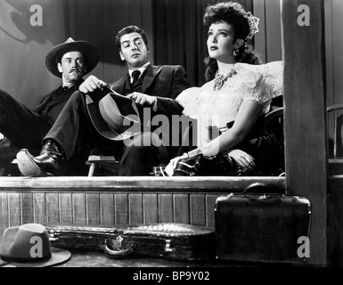 HENRY FONDA, VICTOR MATURE, LINDA DARNELL, MY DARLING CLEMENTINE, 1946 Stockfoto