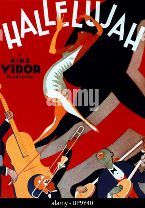 FILM-PLAKAT-HALLELUJAH (1929) Stockfoto