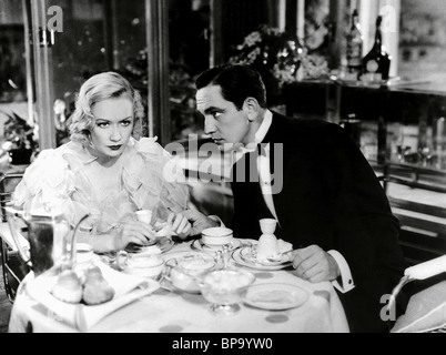 MIRIAM HOPKINS, FREDRIC MÄRZ, DESIGN FÜR DAS LEBEN, 1933 Stockfoto