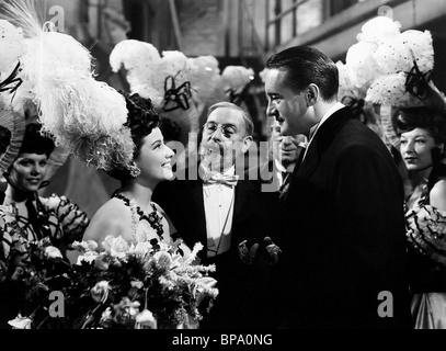 MERLE OBERON, George Sanders, DER MIETER, 1944 Stockfoto