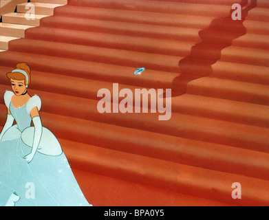 Aschenputtel, glass slipper, Aschenputtel, 1950 Stockfoto