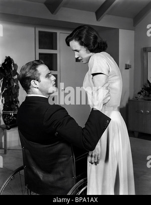 MARLON BRANDO, Teresa Wright, der Männer, 1950 Stockfoto