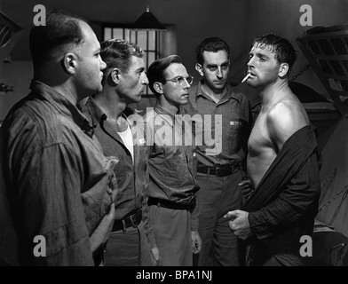 HUME CRONYN, Burt Lancaster, Brute Force, 1947 Stockfoto