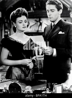 DONNA REED, Peter Lawford, DAS BILD DES DORIAN GRAY, 1945 Stockfoto